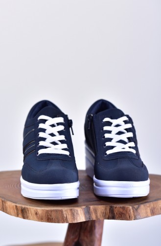Navy Blue Sport Shoes 0101-08