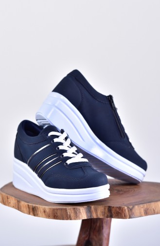 Navy Blue Sport Shoes 0101-08