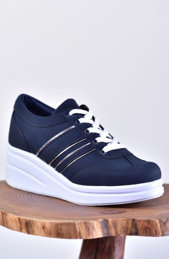 Navy Blue Sport Shoes 0101-08