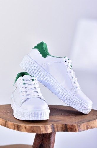 Green Sport Shoes 0779-01