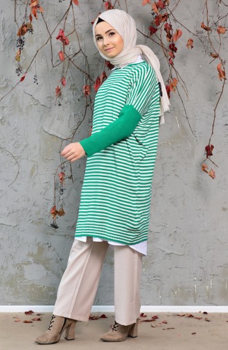 Green Sweater 4703-01
