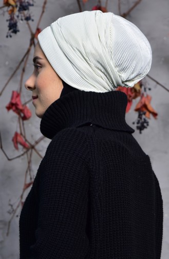 Bonnet Plissé 1024-07 Creme 1024-07