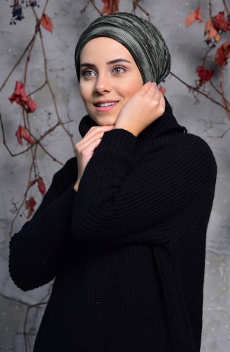 Bonnet Plissé 1024-13 Khaki 1024-13