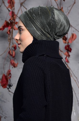 Bonnet Plissé 1024-13 Khaki 1024-13