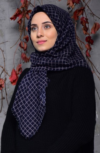 Navy Blue Hoofddoek 2123-05