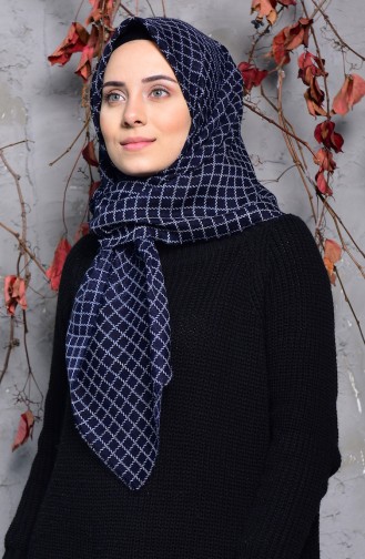 Navy Blue Hoofddoek 2123-11