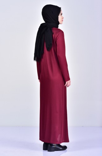 Abaya Bordée 99171-02 Bordeaux 99171-02