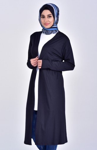 Long Cardigan 7520-06 Navy 7520-06