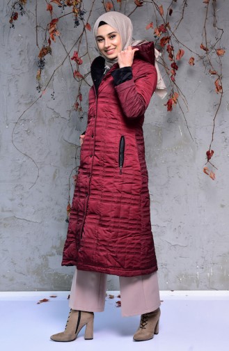 Veste a Capuche 35780A-01 Bordeaux 35780A-01