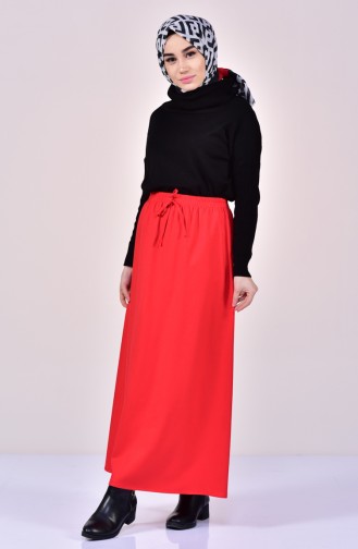 Wide Elastic Skirt 1025-11 Light Khaki Green 1025-13