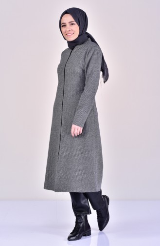 Zippered Cape 1602A-01 Anthracite 1602B-01