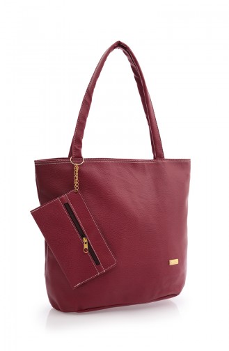Claret red Shoulder Bag 02Z-01