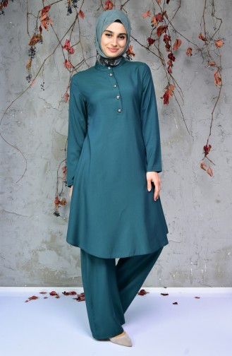 Tunic Trousers Double Suit 1178-04 Emerald Green 1178-04