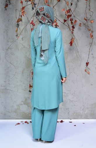 Buglem Tunic Trousers Double Suit 1178-05 Almond Green 1178-05