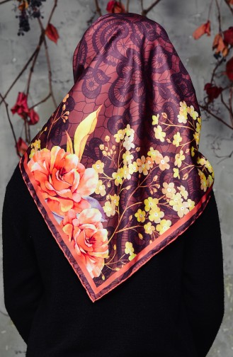 Patterned Twill Scarf 95233-02 Taba 95233-02