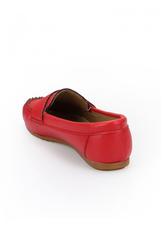 Women´s Flat shoe Ballerina  3042-06 Red 3042-06