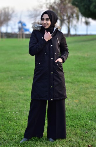 Black Winter Coat 6007-02