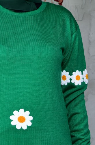 Green Sweater 9545-04