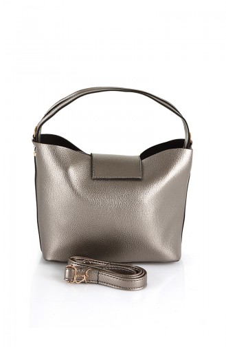 Silver Gray Shoulder Bag 10506GU