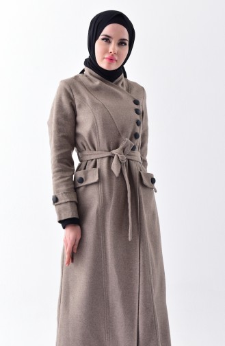 Belted Cachet Outerwear Coat 4428-04 Mink 4428-04