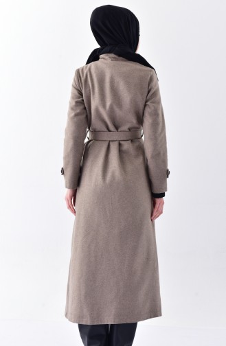 Belted Cachet Outerwear Coat 4428-04 Mink 4428-04