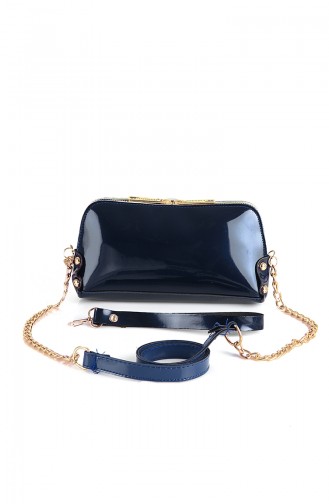 Navy Blue Shoulder Bag 10513LA