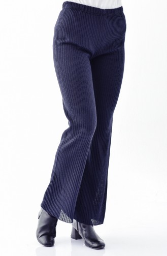 Wide Leg Pants 1991-09 Navy Blue 1991-09