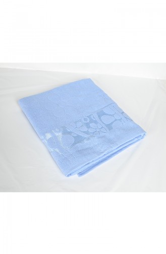 Serviette de bain 100x150 Coton Jacquard 3470-02 Bleu 3470-02