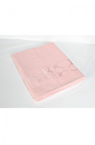 Serviette de bain 100x150 Coton Jacquard 3470-05 Rose Pâle 3470-05