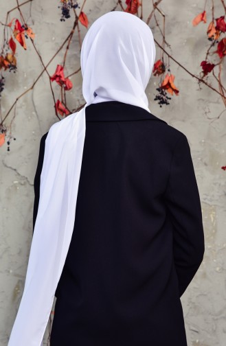 شال أبيض 15000-02