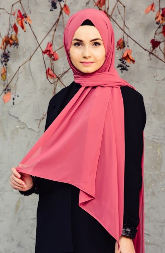 Long Chiffon Shawl 50025-142 Onion Shell 50025-142