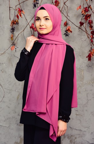 Dark Dusty Rose Sjaal 15000-38A