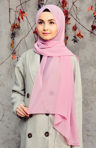 Light Dusty Rose Sjaal 50025-42