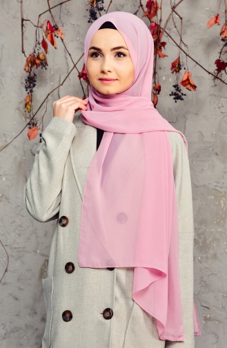 Light Dusty Rose Sjaal 50025-42