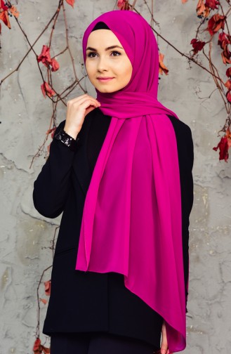 Long Chiffon Shawl 50025-62 Violet 50025-62