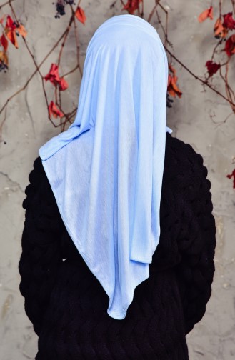 Cotton Shawl 9006-07 Baby Blue 9006-07