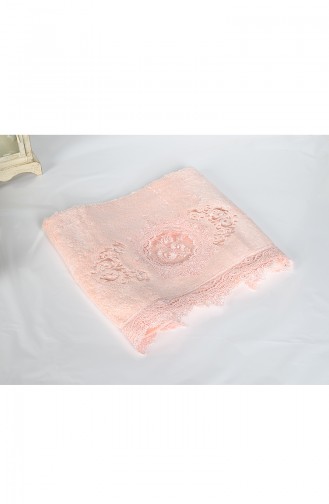 Laced 50X90 Face Towel 3480-04 Powder Pink 3480-04