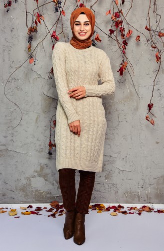 Beige Tunics 8082-01