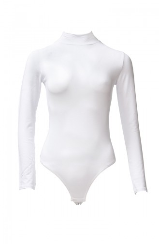 White Bodysuit 5585-01