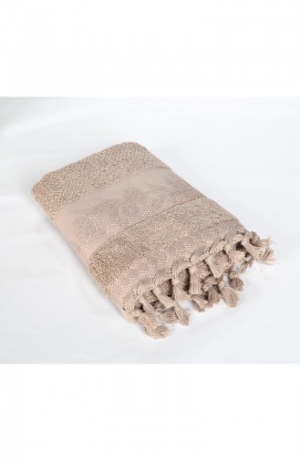 Combed Cotton Jacquard 50X90 Face Towel 3448-02 Brown 3448-02