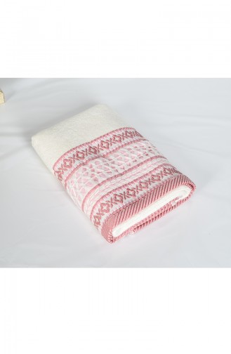 Cotton Jacquard 50X90 Face Towel 3455-01 Pink 3455-01