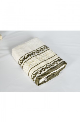 Cotton Jacquard 50X90 Face Towel 3455-03 Green 3455-03
