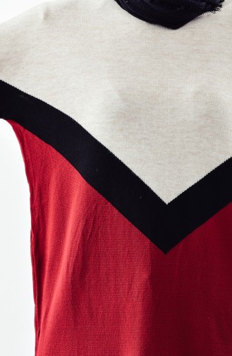 Knitwear Sweater 2019-01 Claret Red 2019-01