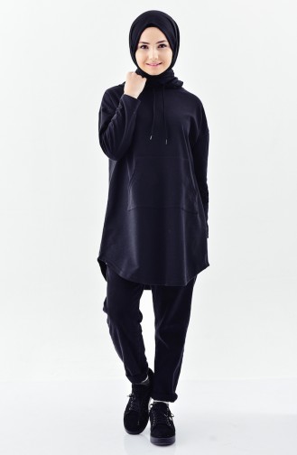 Black Sweatshirt 9053A-07