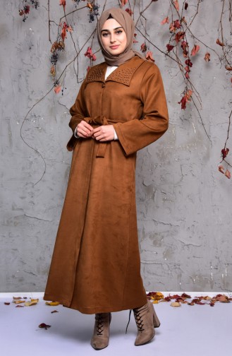 Brown Trench Coats Models 7815-05