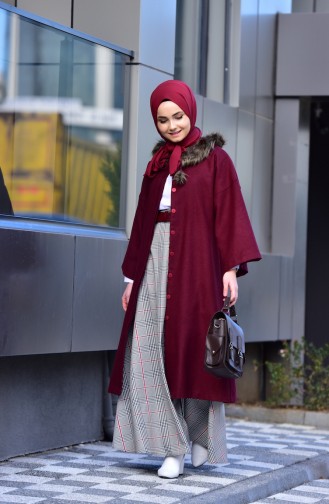 Claret Red Coat 5412-02