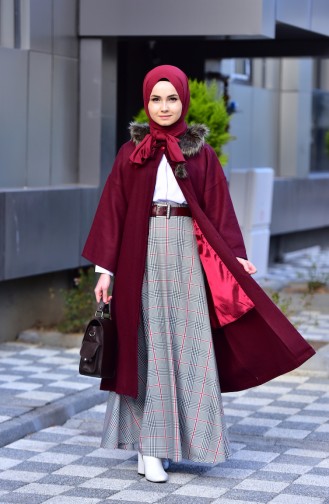 Claret Red Coat 5412-02