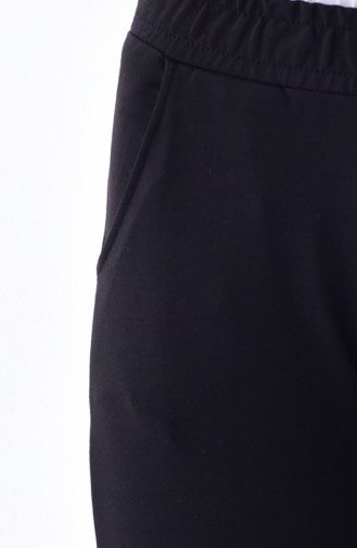 Sweatpants with Pocket 1341-02 Black 1341-02