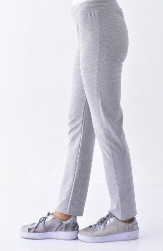 Waist Elastic Sweatpants 1340-03 Gray 1340-03