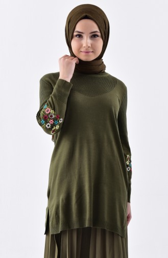 Khaki Sweater 1254-01